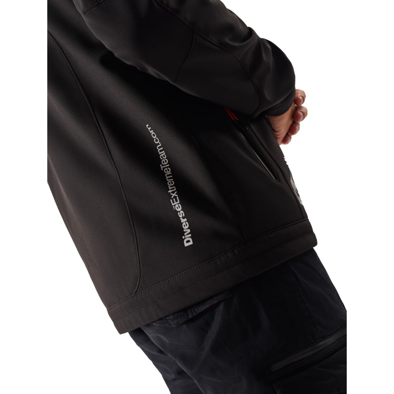 Muška softshell jakna DAKAR Sotix crveno-crna