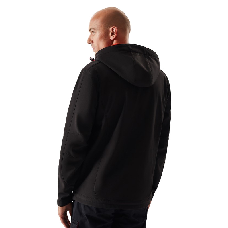 Muška softshell jakna DAKAR Sotix crveno-crna