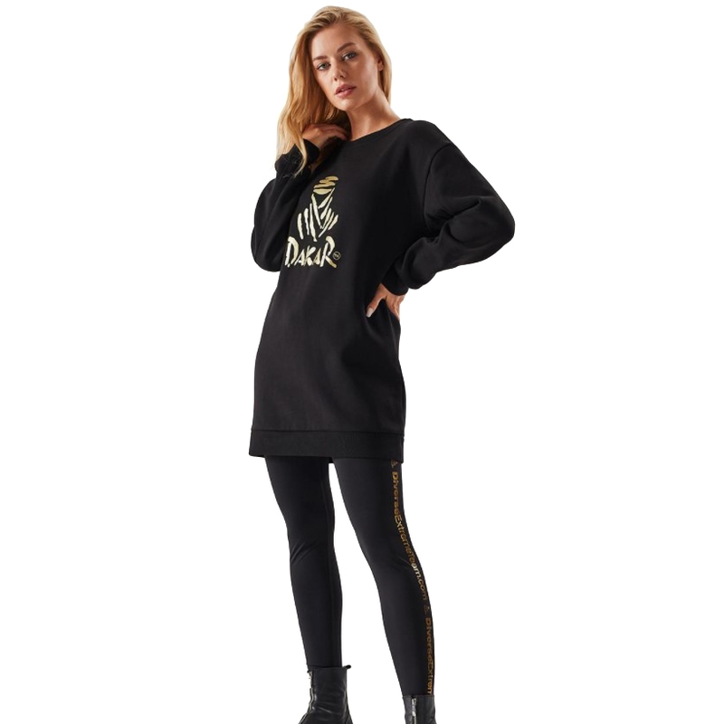 Ženska sweatshirt haljina Dakar VIP 15 crna