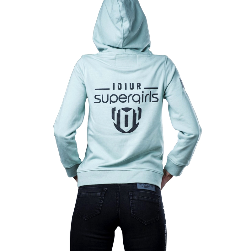 Ženskih svijetlozelenih 101 Riders My Zip Hood rasprodaja