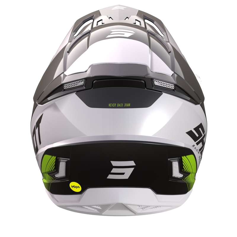 Shot Core Fast Motocross kaciga crno-bijela-fluo žuta rasprodaja