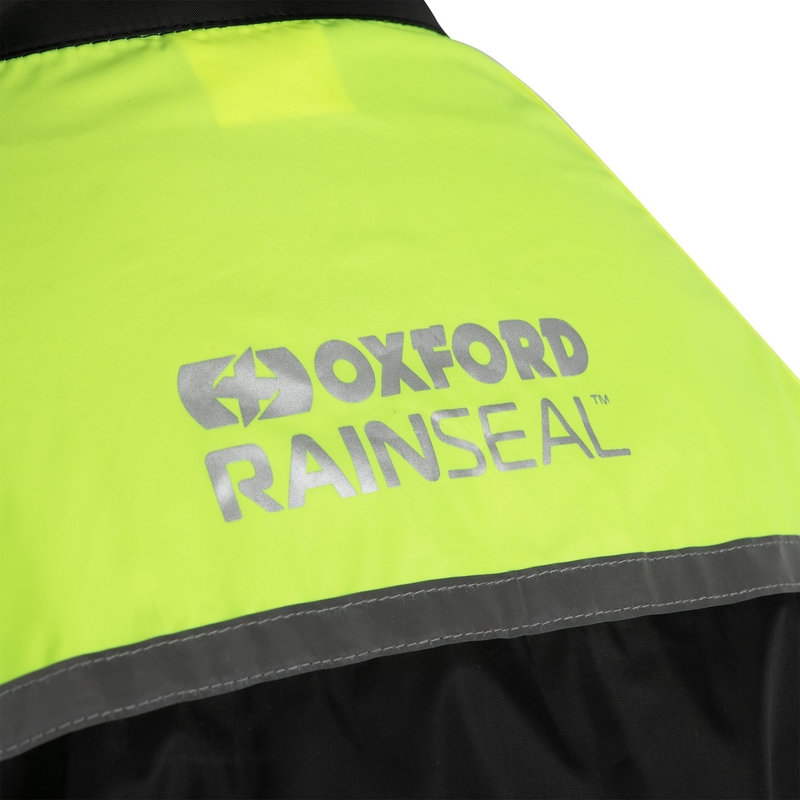 Oxford Rain Seal 22 crno-fluo žuta kišna jakna