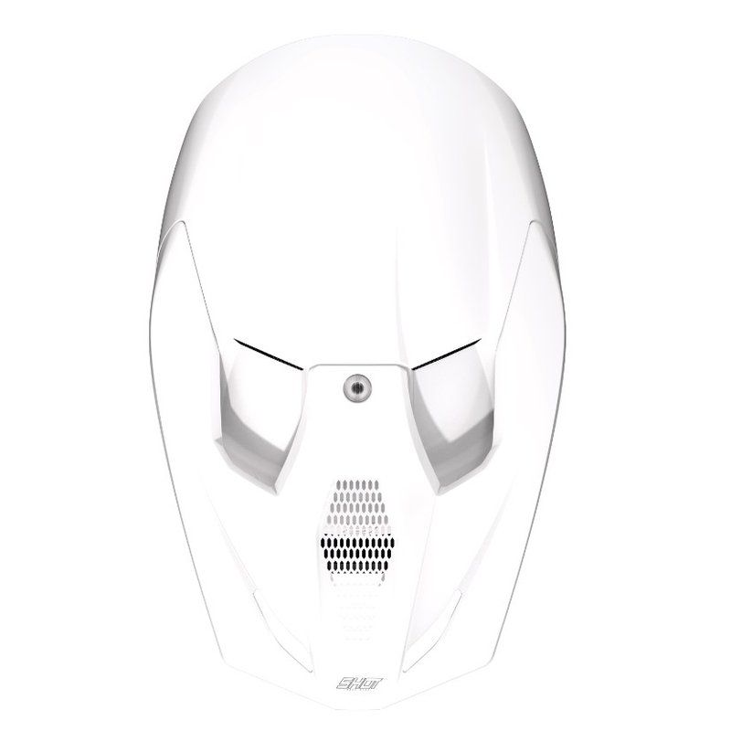 Motocross kaciga Shot Race Solid white rasprodaja