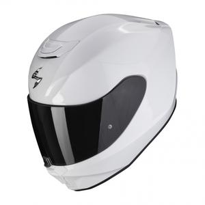 Integralna motociklistička kaciga Scorpion EXO-391 Jednobojna bijela