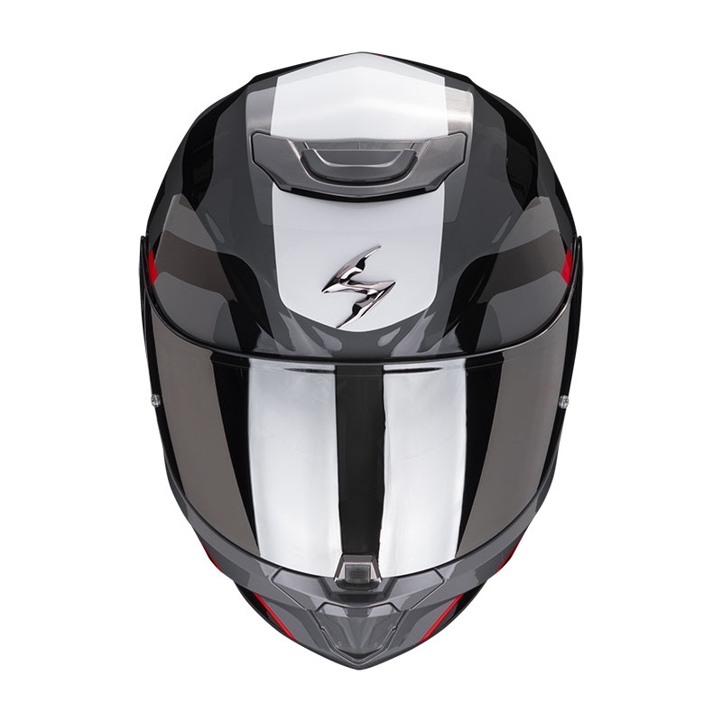 Integralna motociklistička kaciga Scorpion EXO-391 Arok sivo-crveno-crna rasprodaja