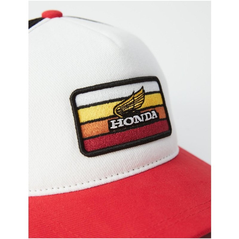 Kapa HONDA Dext Poly bijelo-crno-crvena