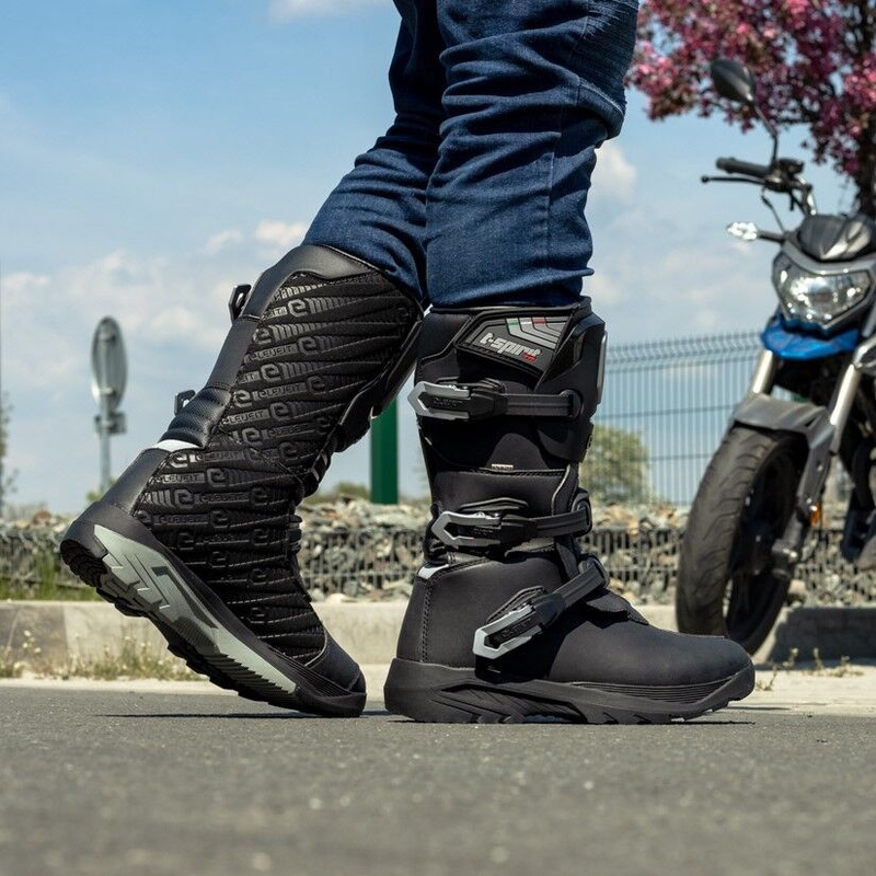 Eleveit T Spirit Evo WP motociklističke čizme crne