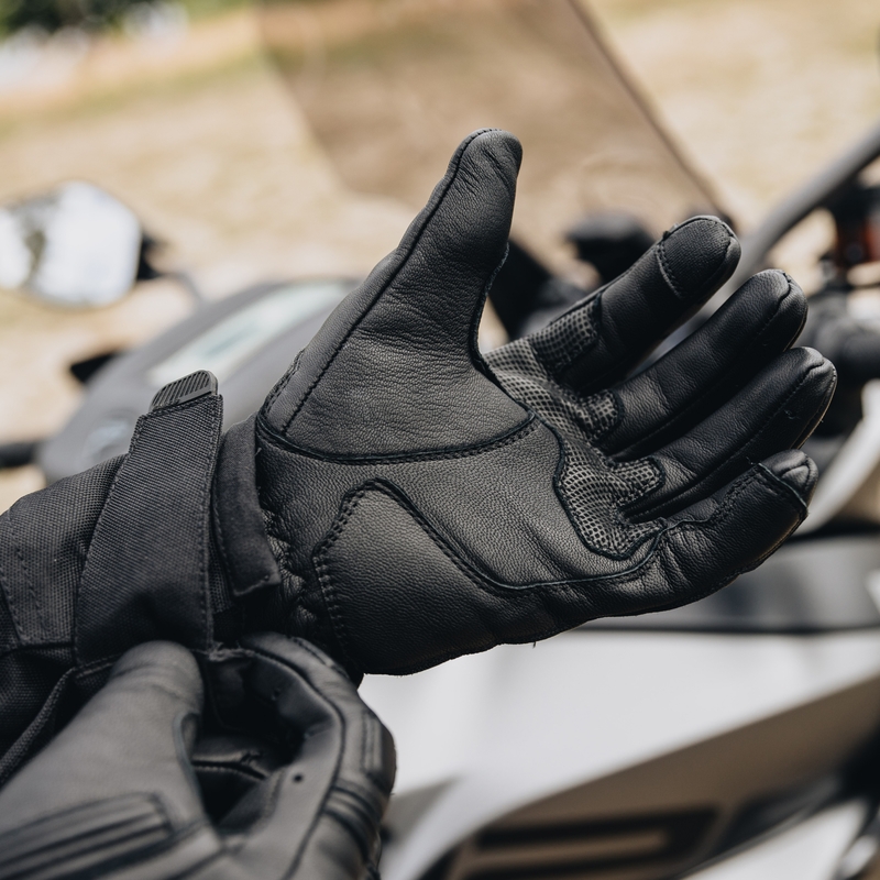 Motociklističke rukavice Ozone Touring II crne rasprodaja