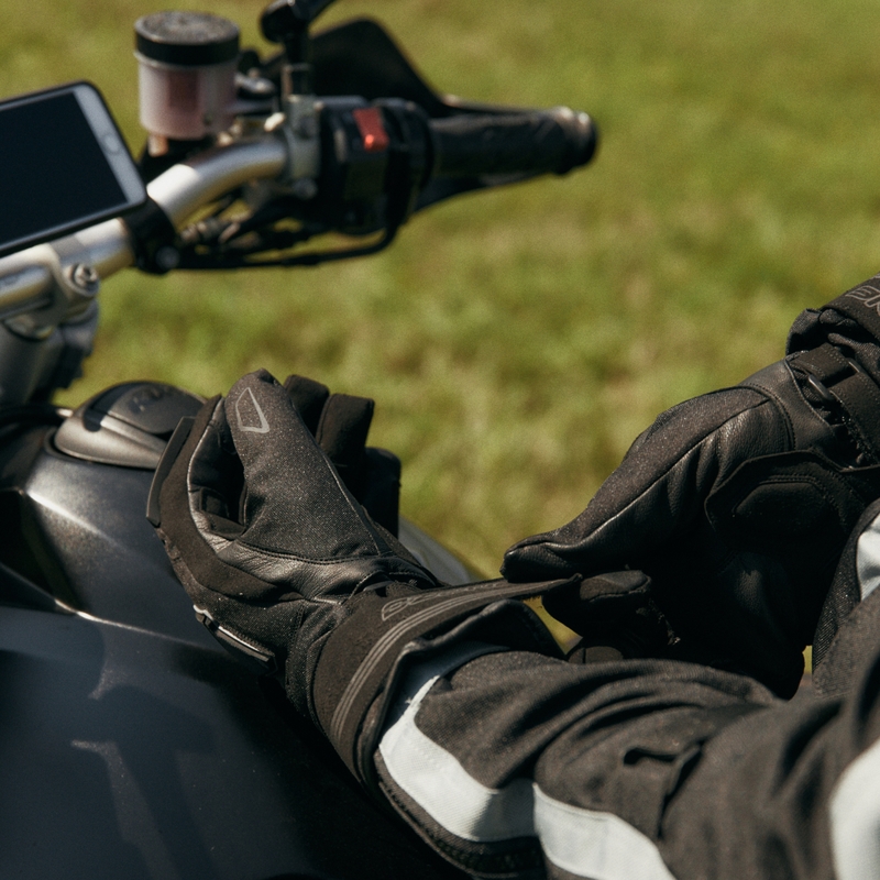 Motociklističke rukavice Ozone Touring WP crne