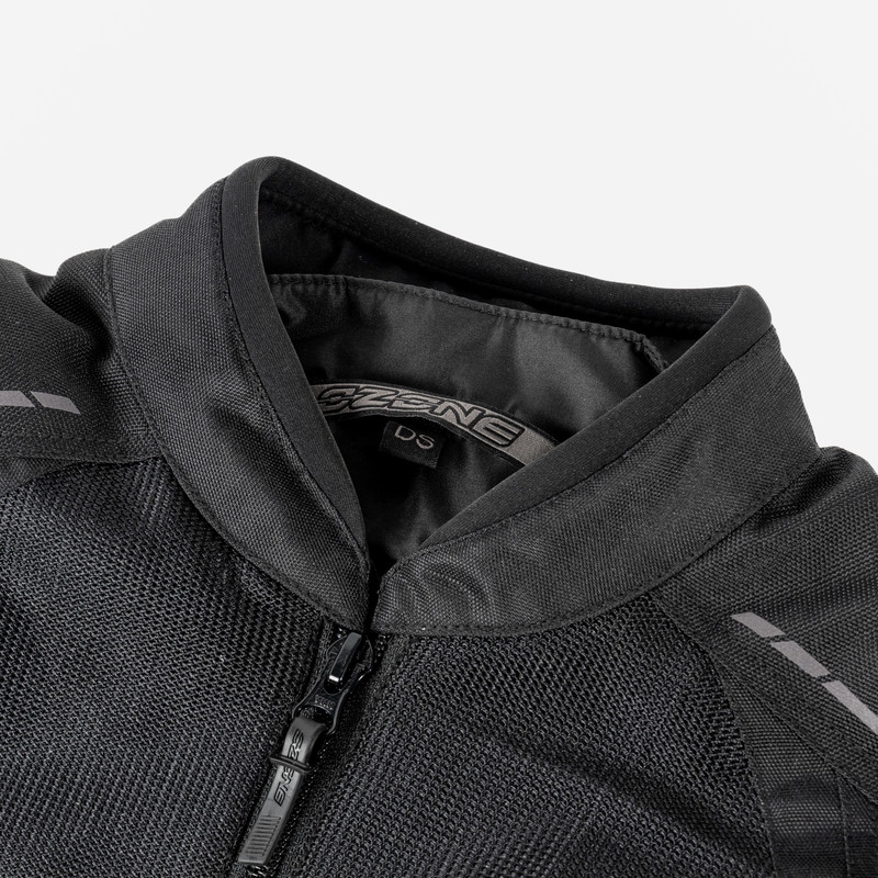 Ženska motoristička jakna Ozone Flow crna rasprodaja