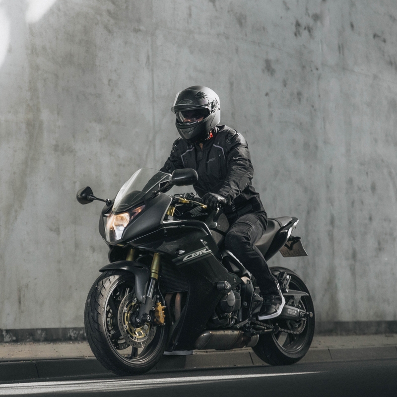 Ozone Pulse motociklistička jakna crno-siva