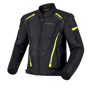Motociklistička jakna Ozone Pulse crno-fluo žuta