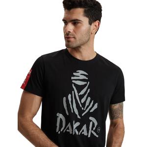 Majica kratkih rukava DAKAR S 0123 crna