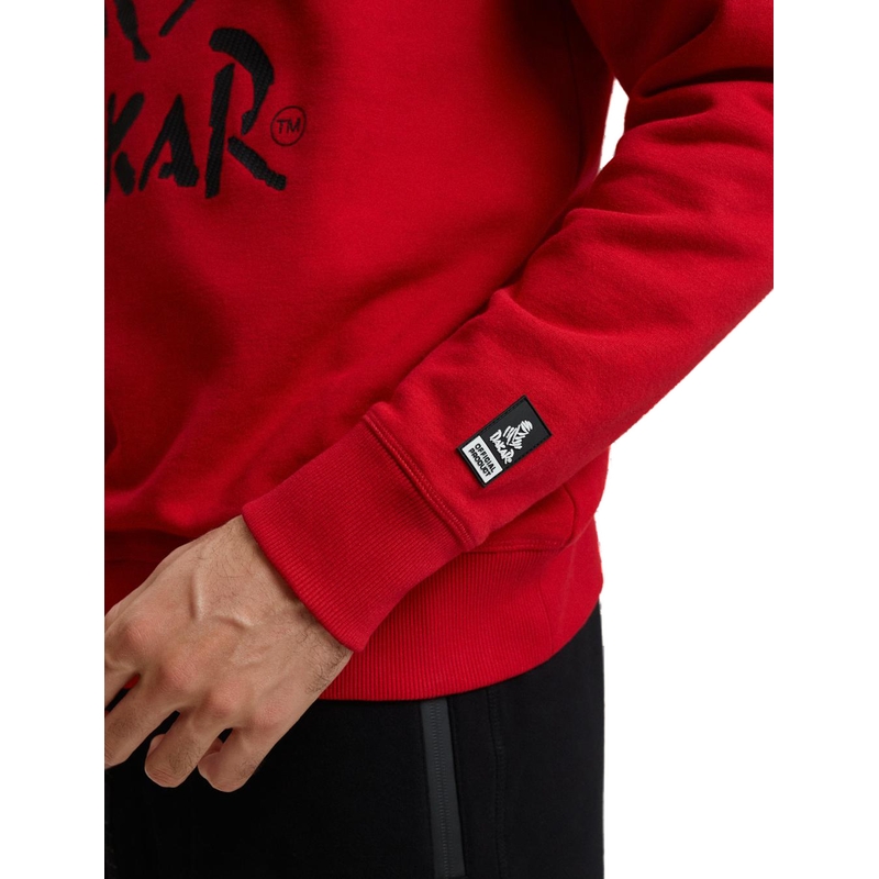 Muški sweatshirt DAKAR DKR CREW 04 crvena rasprodaja