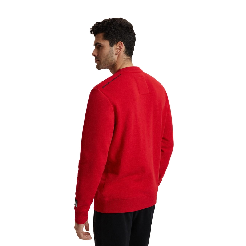 Muški sweatshirt DAKAR DKR CREW 04 crvena rasprodaja