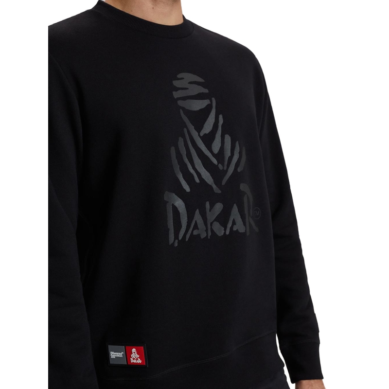 Muški sweatshirt DAKAR DKR CREW 04 crni