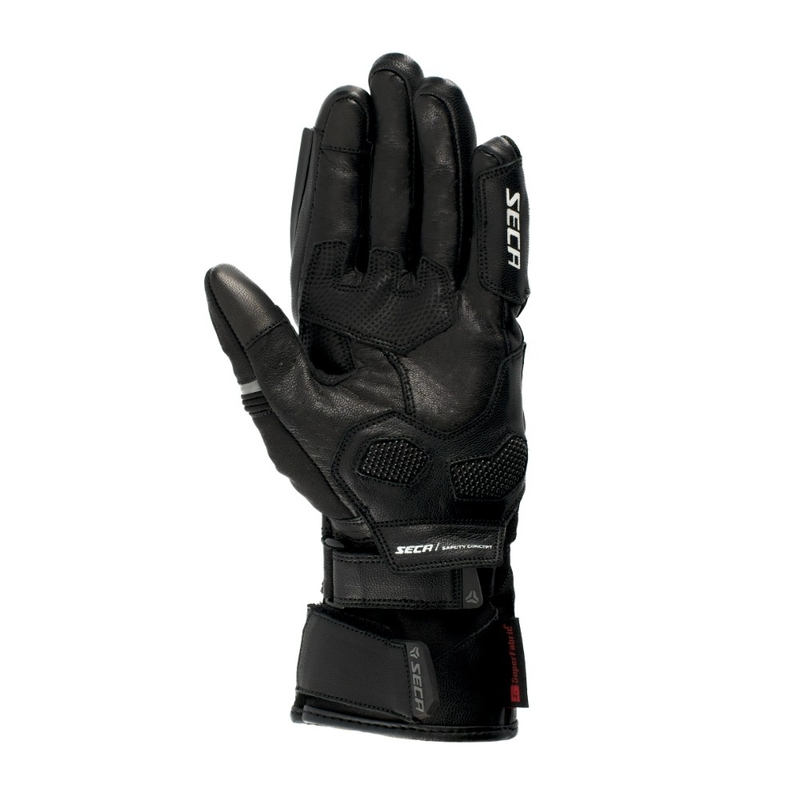 Ženske motociklističke rukavice SECA Compass HTX crne rasprodaja