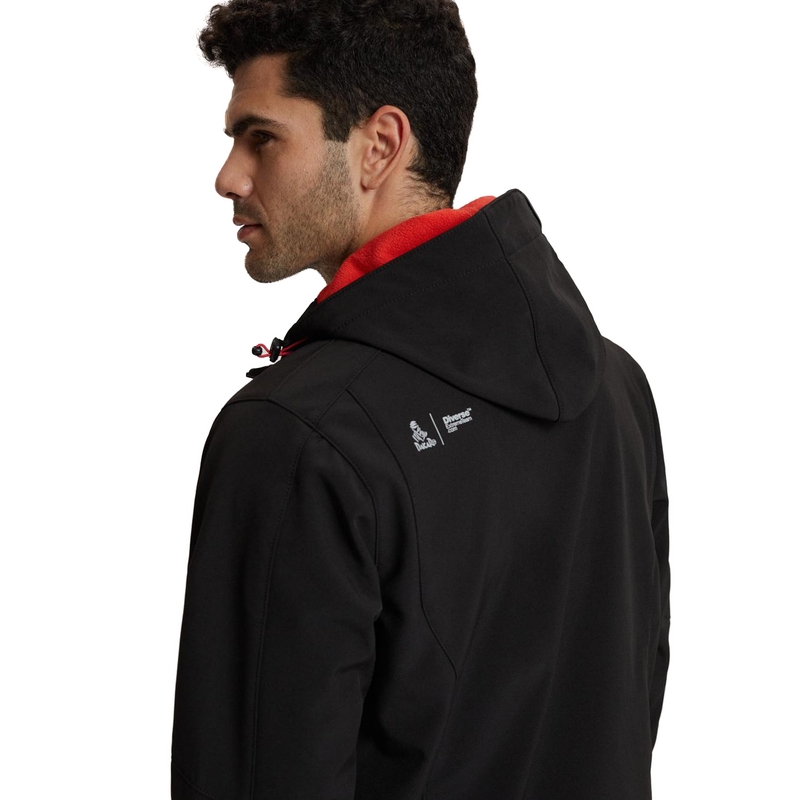 Muška softshell jakna DAKAR Fotix crveno-crna