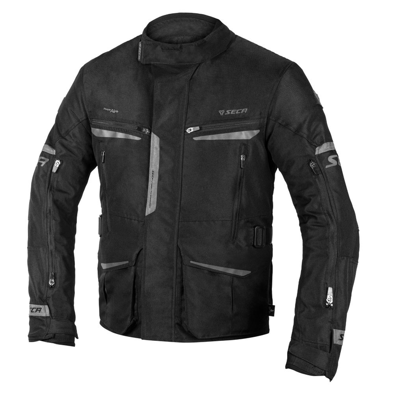 Motociklistička jakna SECA Compass crna rasprodaja