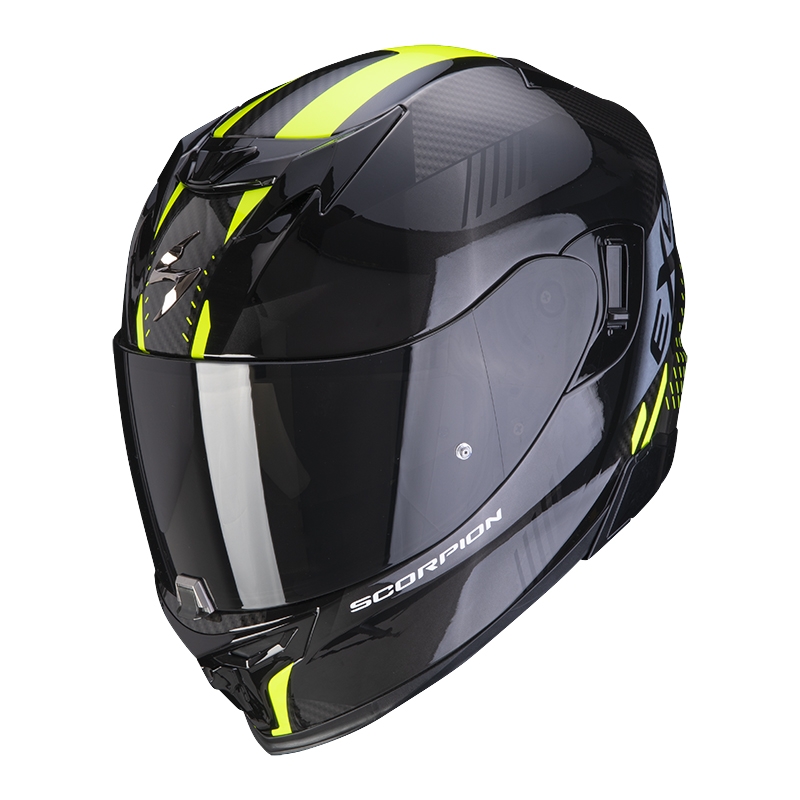 Integralna motociklistička kaciga Scorpion EXO-520 EVO Air Laten crno-fluo žuta