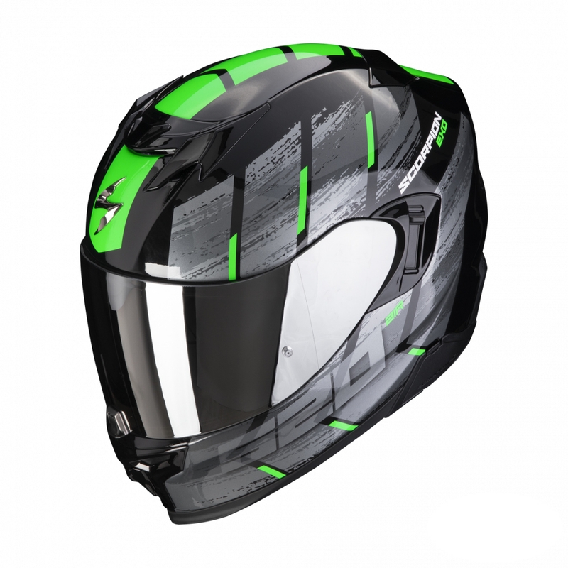 Integralna motociklistička kaciga Scorpion EXO-520 EVO Air Maha crno-zelena