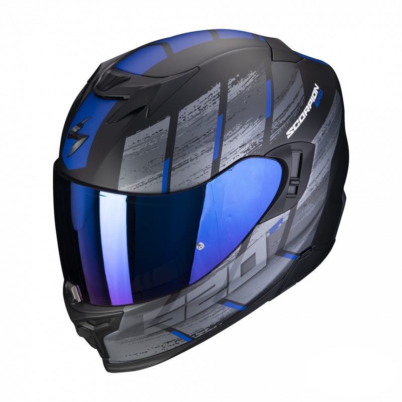 Integralna motociklistička kaciga Scorpion EXO-520 EVO Air Maha crno-plava rasprodaja
