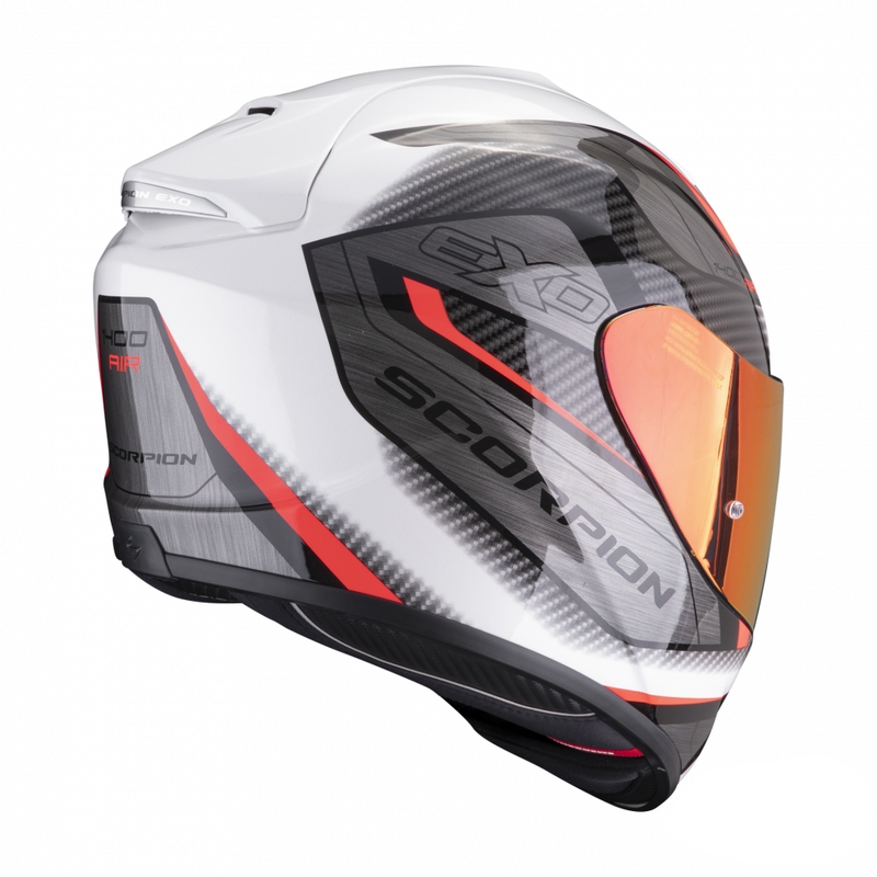 Integralna motociklistička kaciga Scorpion EXO-1400 EVO Air Attune bijelo-crvena
