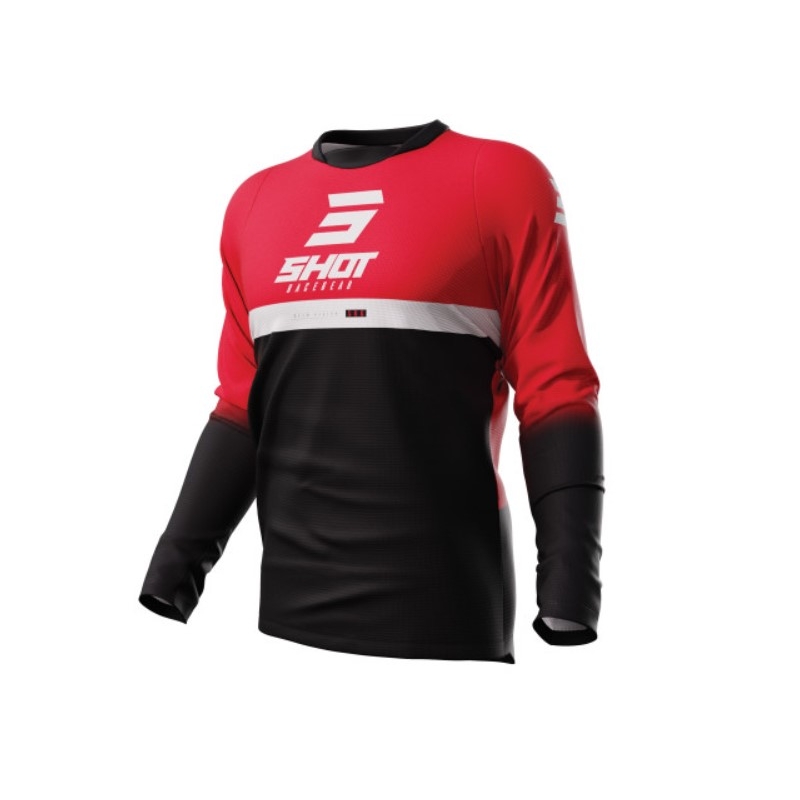 Motocross dres Shot Devo Reflex crno-crveni rasprodaja