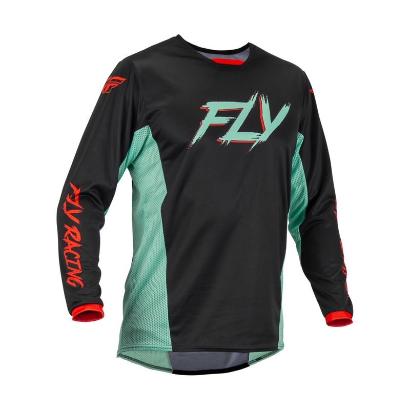 Fly Racing Kinetic SE Rave Motocross dres crno-zeleno-crveni rasprodaja