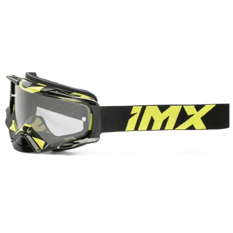 Motocross naočale iMX Dust Graphic crno-fluo žute
