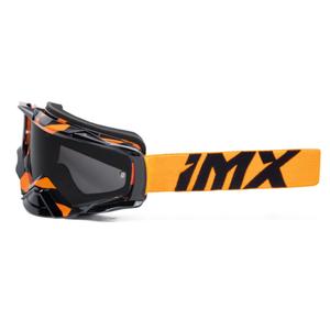 Naočale za motocross iMX Dust Graphic crno-narančaste