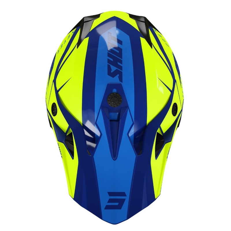 Shot Pulse Kid Revenge plavo-fluo žute kacige za motocross rasprodaja