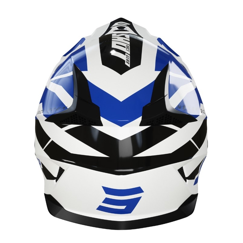 Shot Pulse Kid Revenge Motocross kaciga crno-plavo-bijela rasprodaja