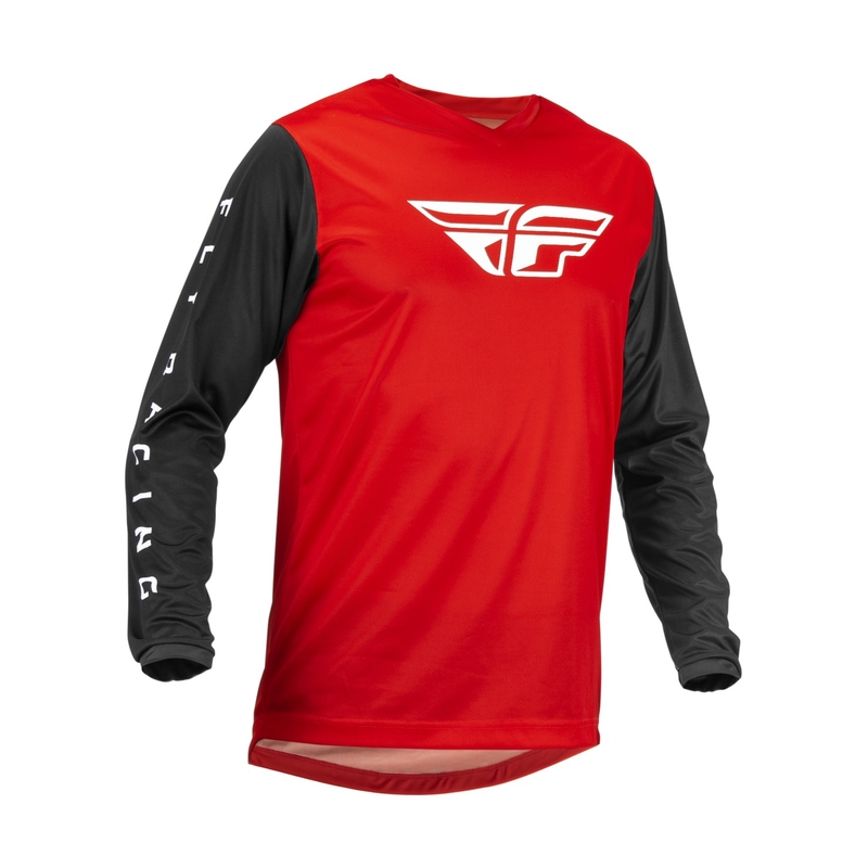 Motocross dres FLY Racing F-16 2023 crno-crveni
