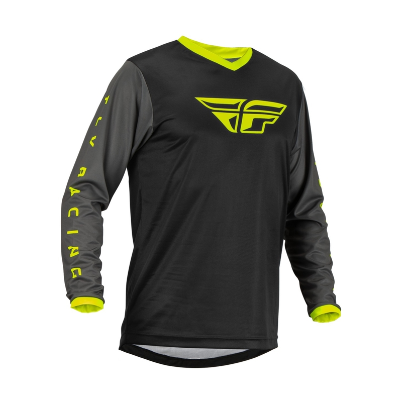 FLY Racing F-16 2023 Crno/Sivi Hi-Vis Motocross dres rasprodaja