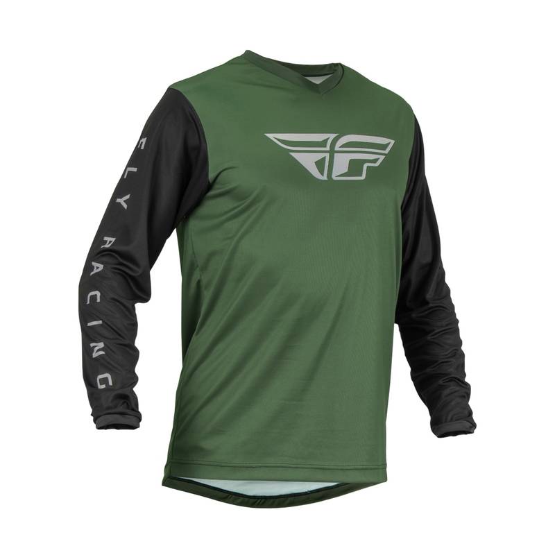 Motocross dres FLY Racing F-16 2023 zeleno-crni