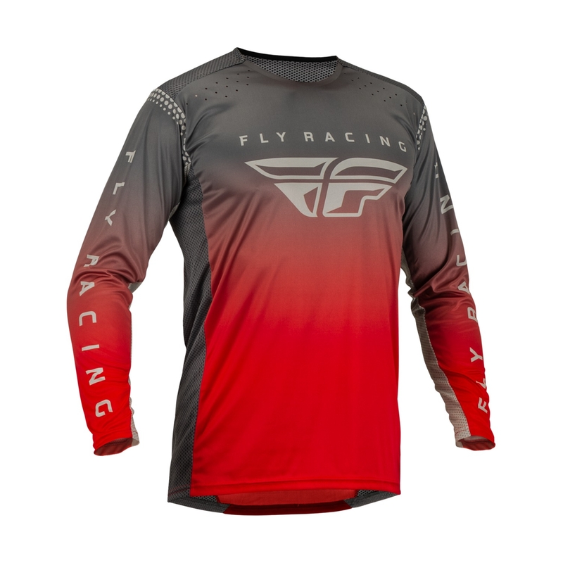 FLY Racing Lite 2023 crveno-sivi dres za motocros rasprodaja
