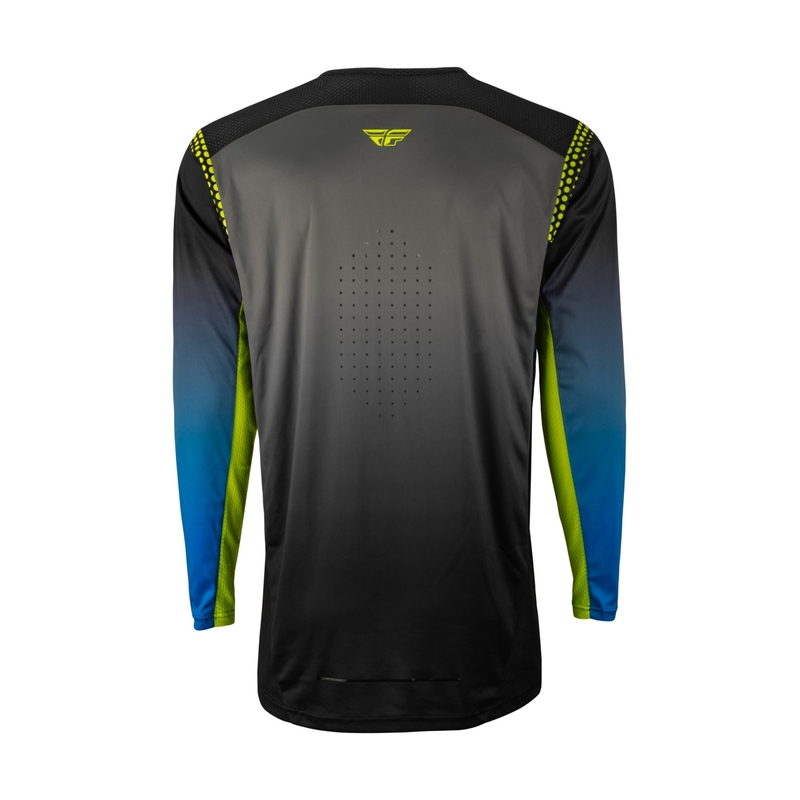FLY Racing Lite Motocross Jersey 2023 Sivo-plavi Hi-Vis rasprodaja