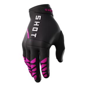 Ženskih motokros rukavica Shot Core crno/roza rasprodaja