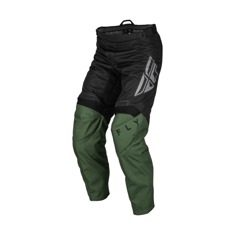 Motocross hlače FLY Racing F-16 2023 zeleno-crne