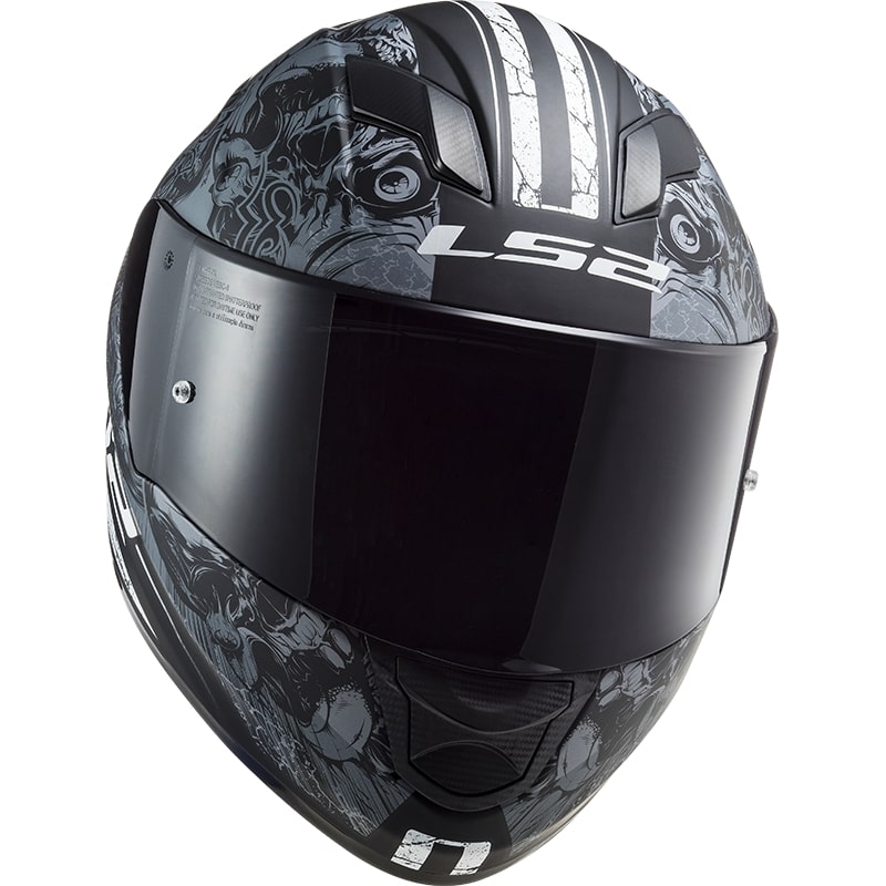 Integralna motociklistička kaciga LS2 FF320 Stream EVO Throne crno-titanium