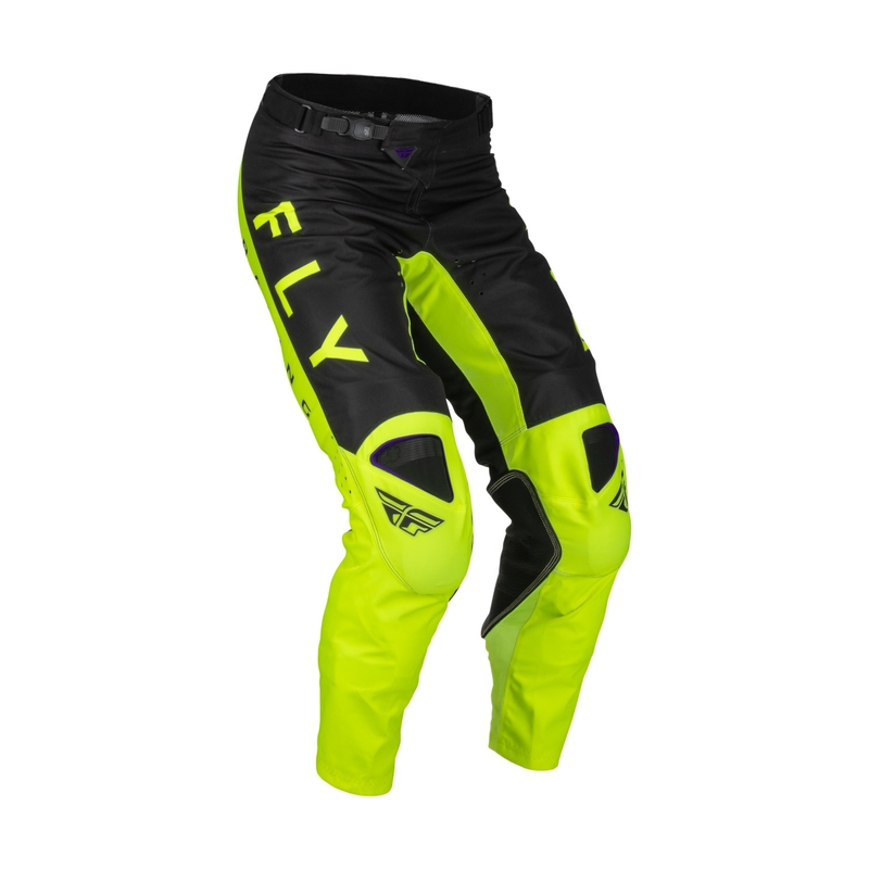 Motocross hlače FLY Racing Kinetic Kore fluo žuto-crne rasprodaja
