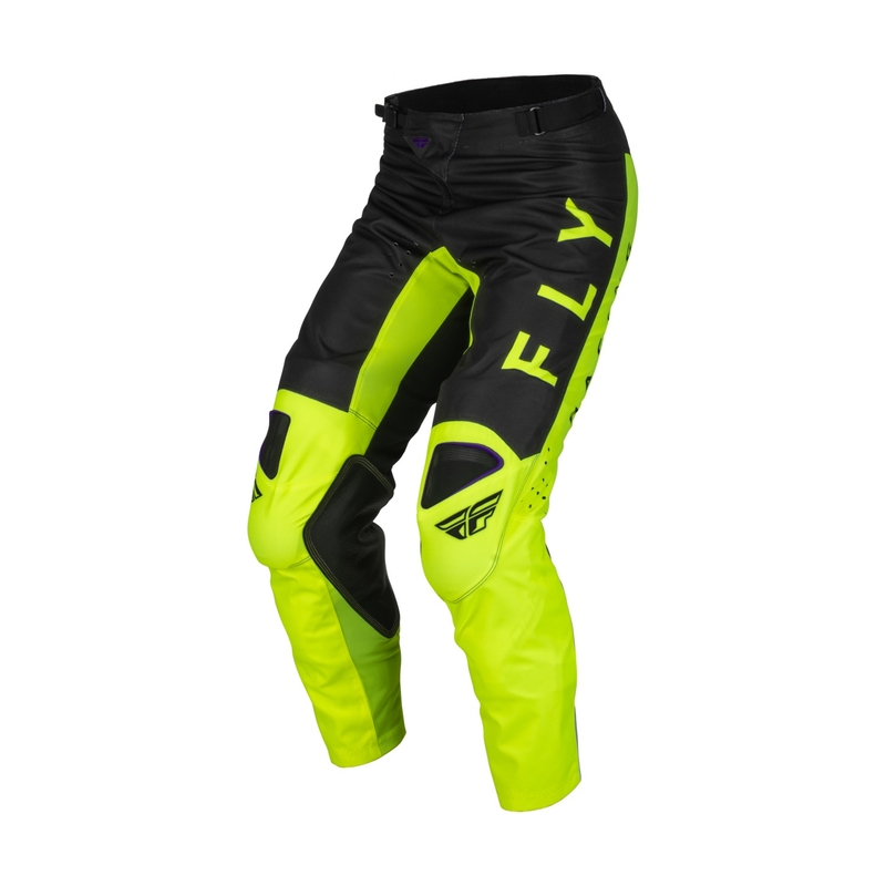 Motocross hlače FLY Racing Kinetic Kore fluo žuto-crne rasprodaja