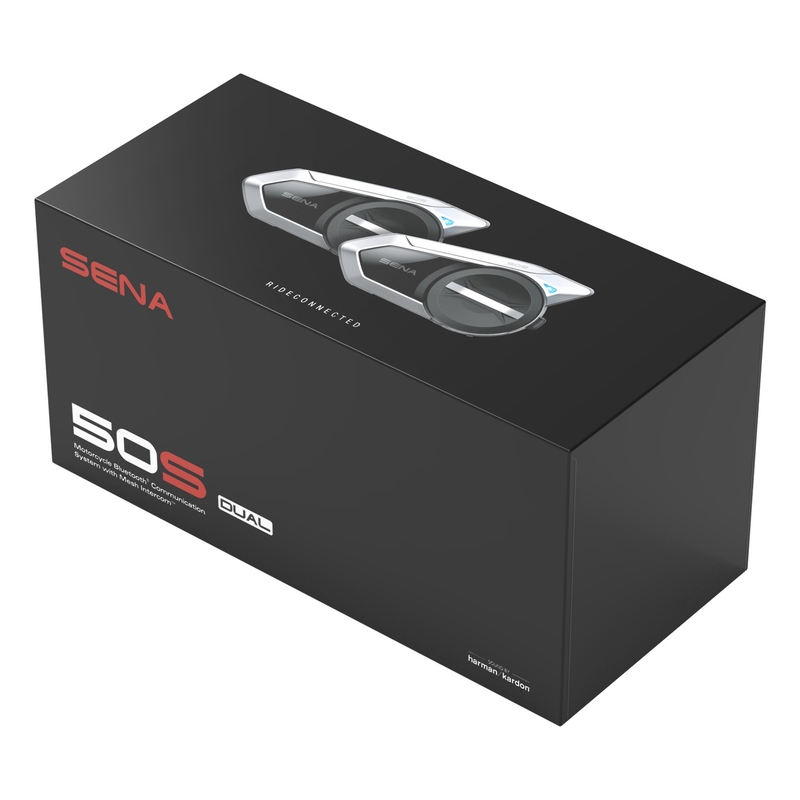Set od 2 Bluetooth Intercom hands-free slušalice SENA 50S
