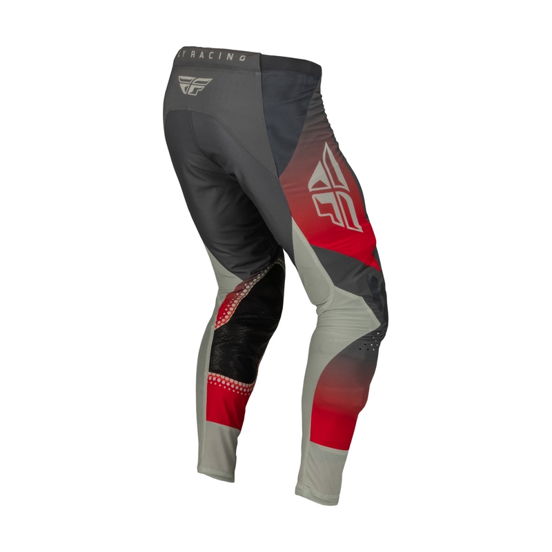 FLY Racing Lite 2023 crveno-sive hlače za motocros rasprodaja