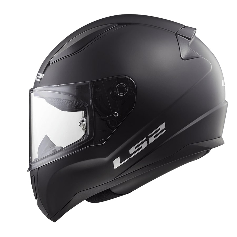 Dječja integralna motociklistička kaciga LS2 FF353 Rapid Mini Single Mono mat crna