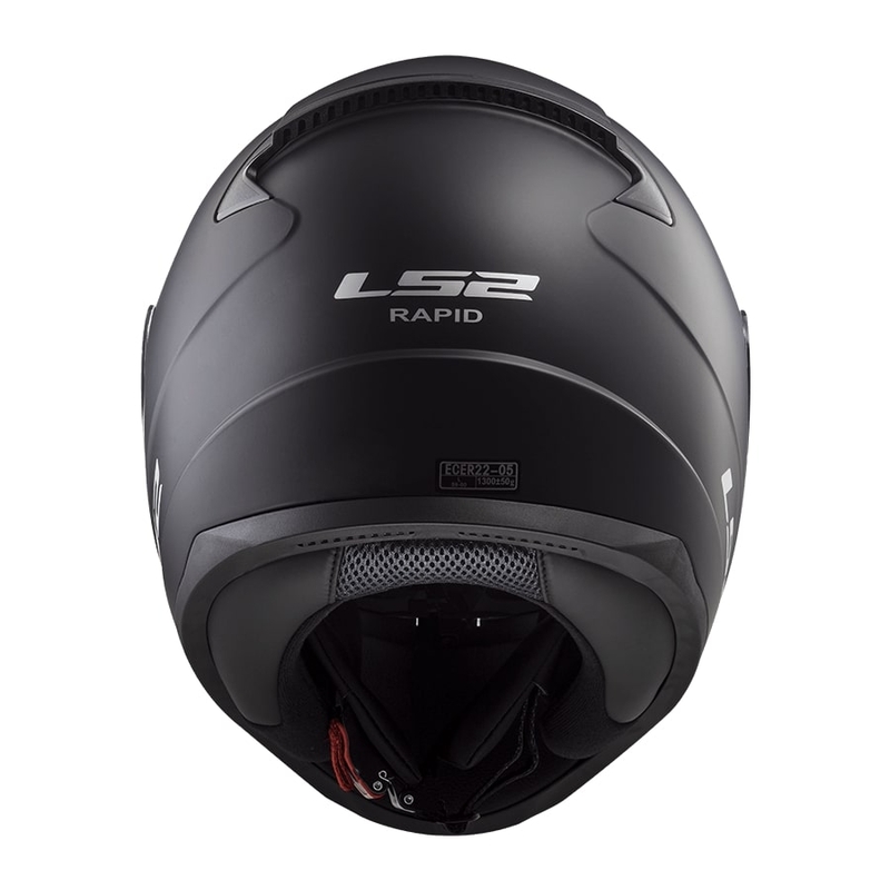 Dječja integralna motociklistička kaciga LS2 FF353 Rapid Mini Single Mono mat crna