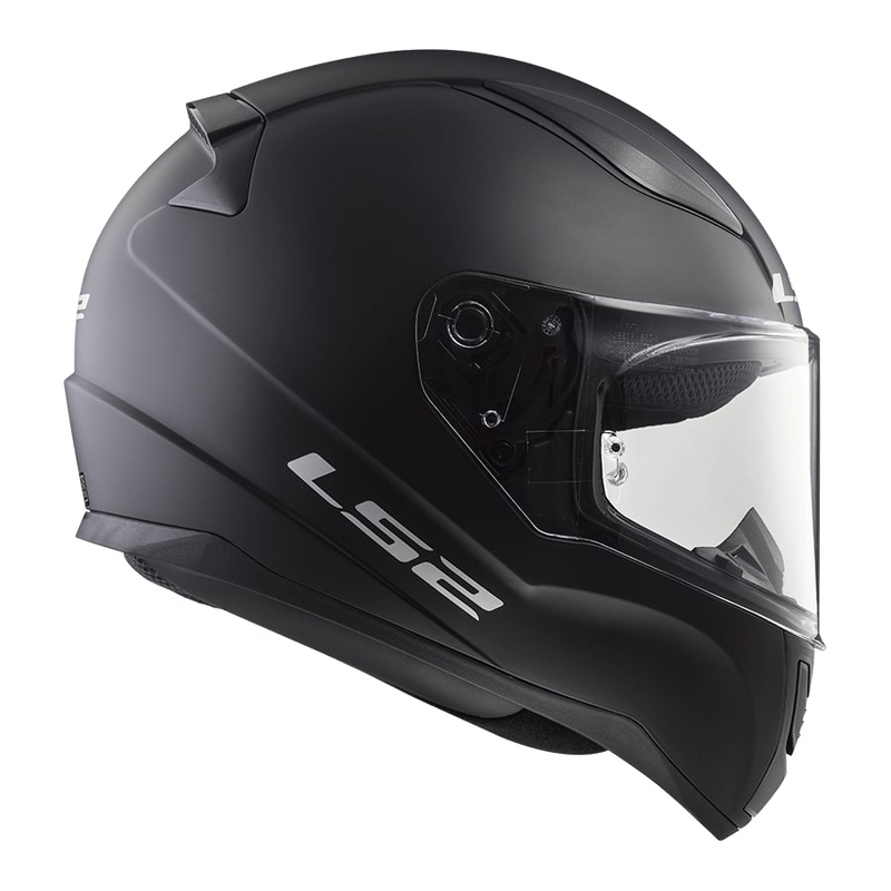 Dječja integralna motociklistička kaciga LS2 FF353 Rapid Mini Single Mono mat crna