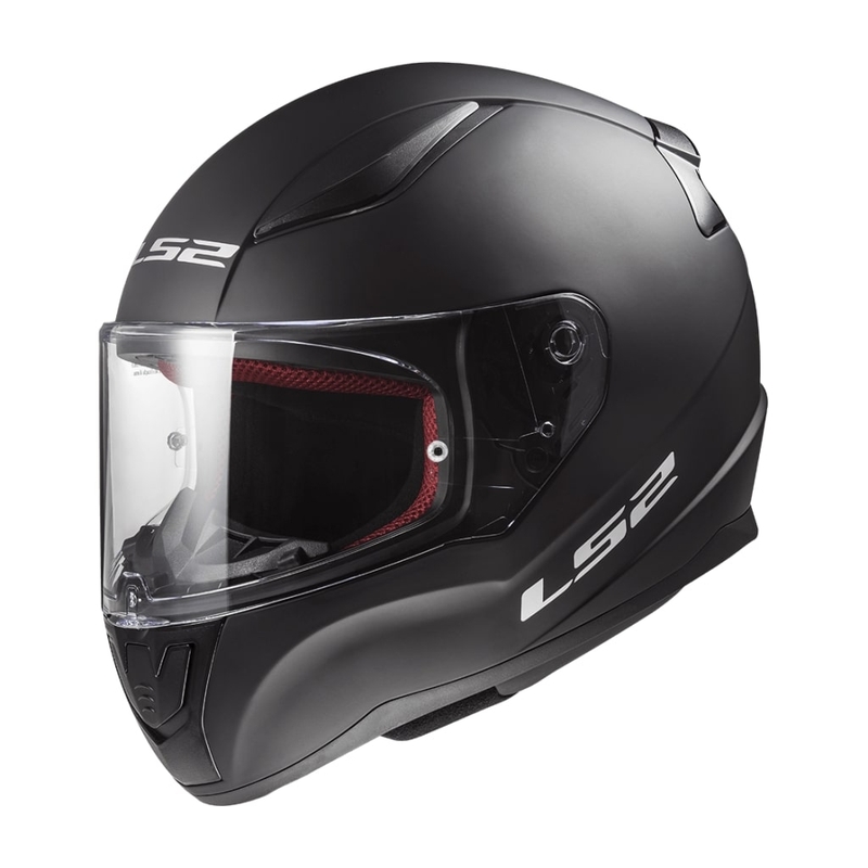 Dječja integralna motociklistička kaciga LS2 FF353 Rapid Mini Single Mono mat crna