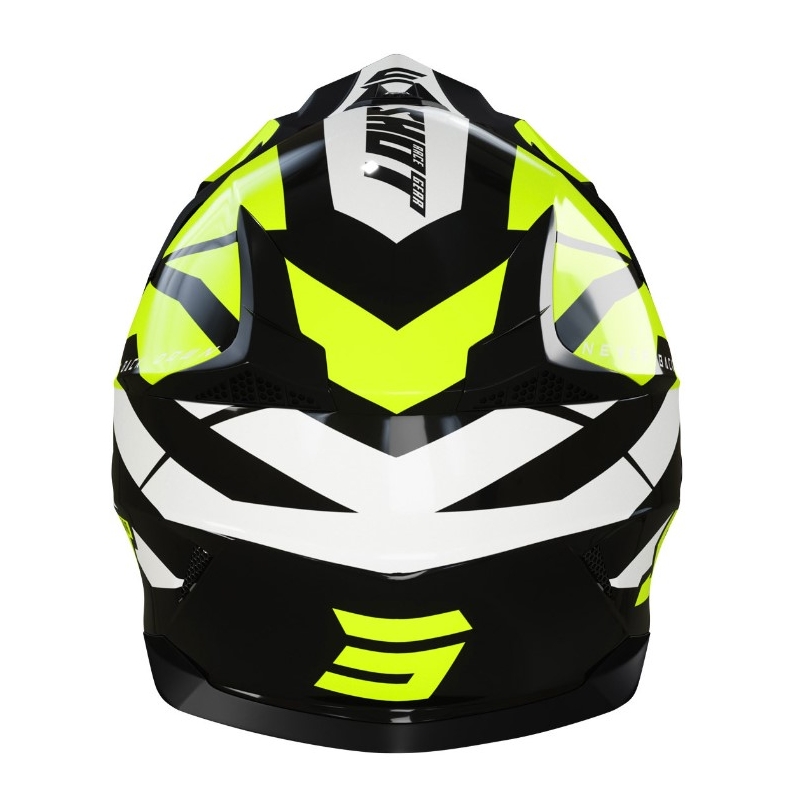 Shot Pulse Kid Revenge Motocross kaciga crno-bijela-fluo žuta rasprodaja